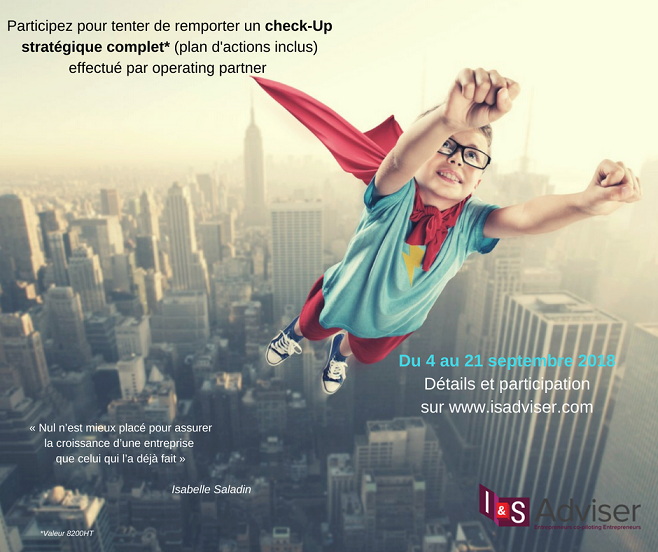 Entrepreneurs challenge : tentez de remporter votre check up stratégique !