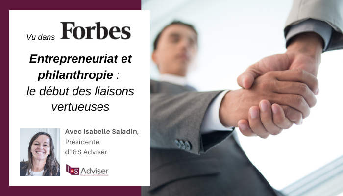 Quand entrepreneuriat et philanthropie se rejoignent