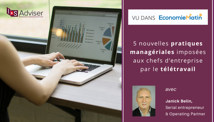 5 nouvelles pratiques managériales imposées aux chefs d’entreprise par le télétravail