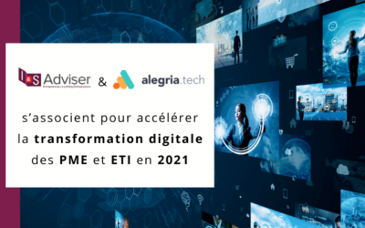 I&S Adviser et Alegria.tech s’associent pour accélérer la transformation digitale des PME et ETI en 2021
