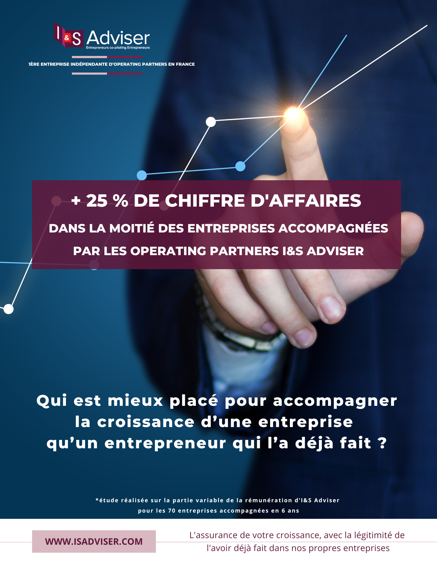 En 6 ans et demi, I&S Adviser est devenue l’entreprise française indépendante de référence pour les operating partners