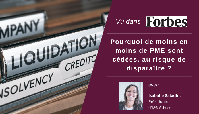 Pourquoi de moins en moins de PME sont cédées et risquent de disparaître