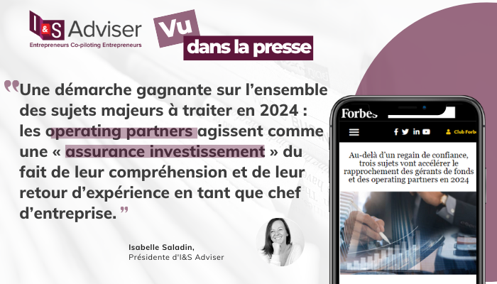 Au-delà d’un regain de confiance, trois sujets vont accélérer le rapprochement des gérants de fonds et des operating partners en 2024