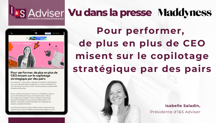 Pour performer, de plus en plus de chefs d’entreprise misent sur le copilotage stratégique par des pairs