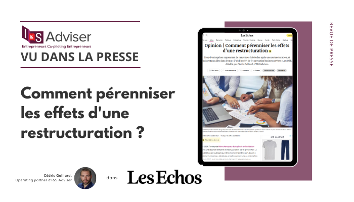 Pour pérenniser les effets du restructuring, l’audit financier gagne à être complété par un diagnostic opérationnel