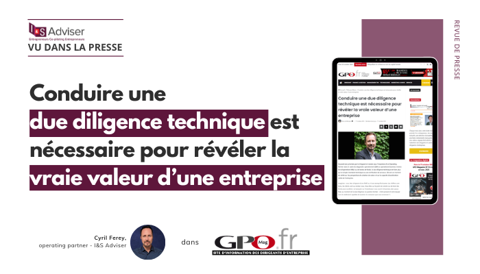 Due diligence technique en M&A : révéler la vraie valeur avec un operating partner